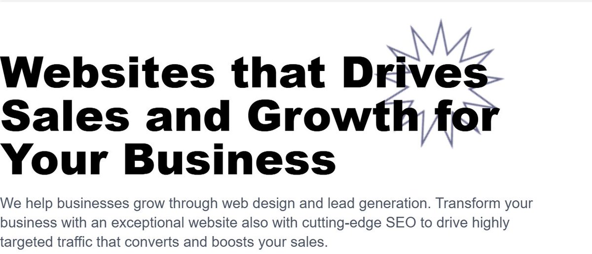 Incorporated a new company for my SaaS and was flooded with Website design agencies.

Agencies own website look like 90s with <marquee>(the star is rotating at 50 RPM)