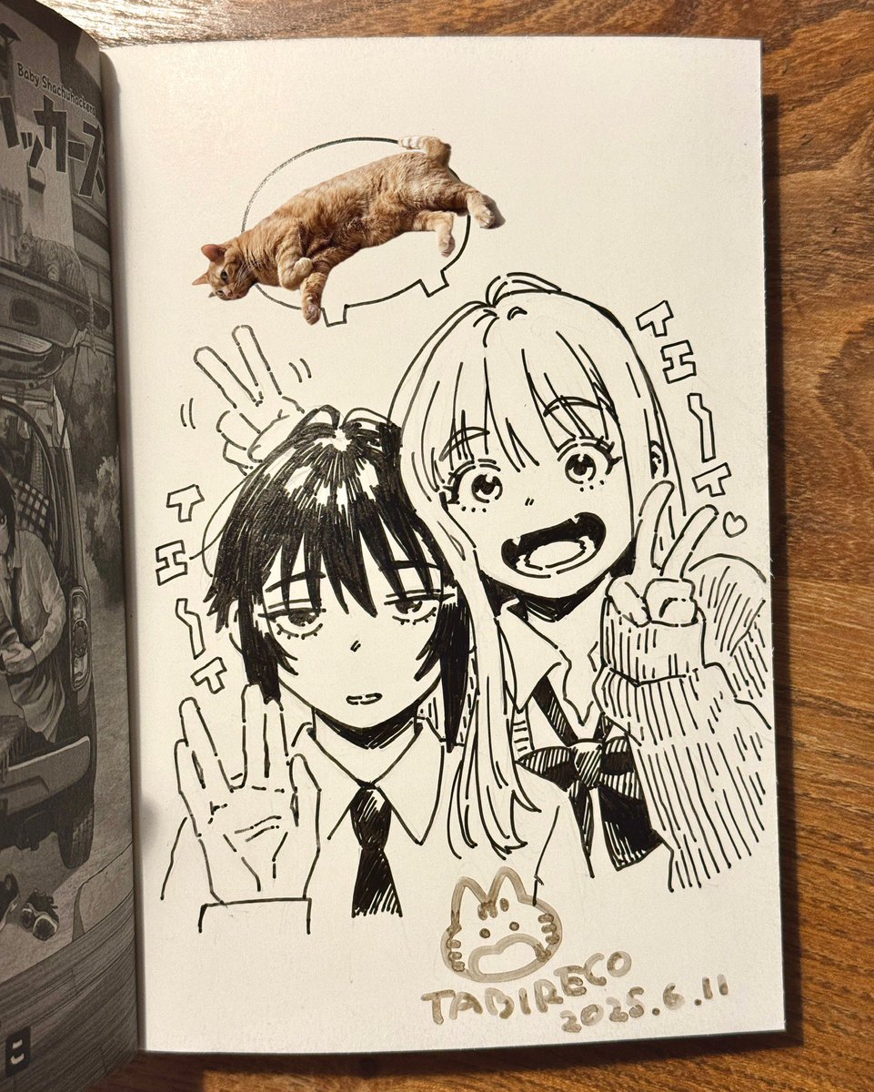 矢野トシノリ 直筆イラストカラー ミニ色紙 矢野トシノリ 直筆イラストサイン ミニ色紙