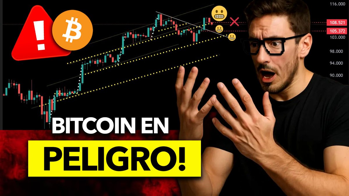 🚨 ¡BITCOIN en PELIGRO! ¿Corrección a la vista? bit.ly/3tj4wRB

🗞️Rodrigo Arnedo funontheride.com/rodrigoarnedo