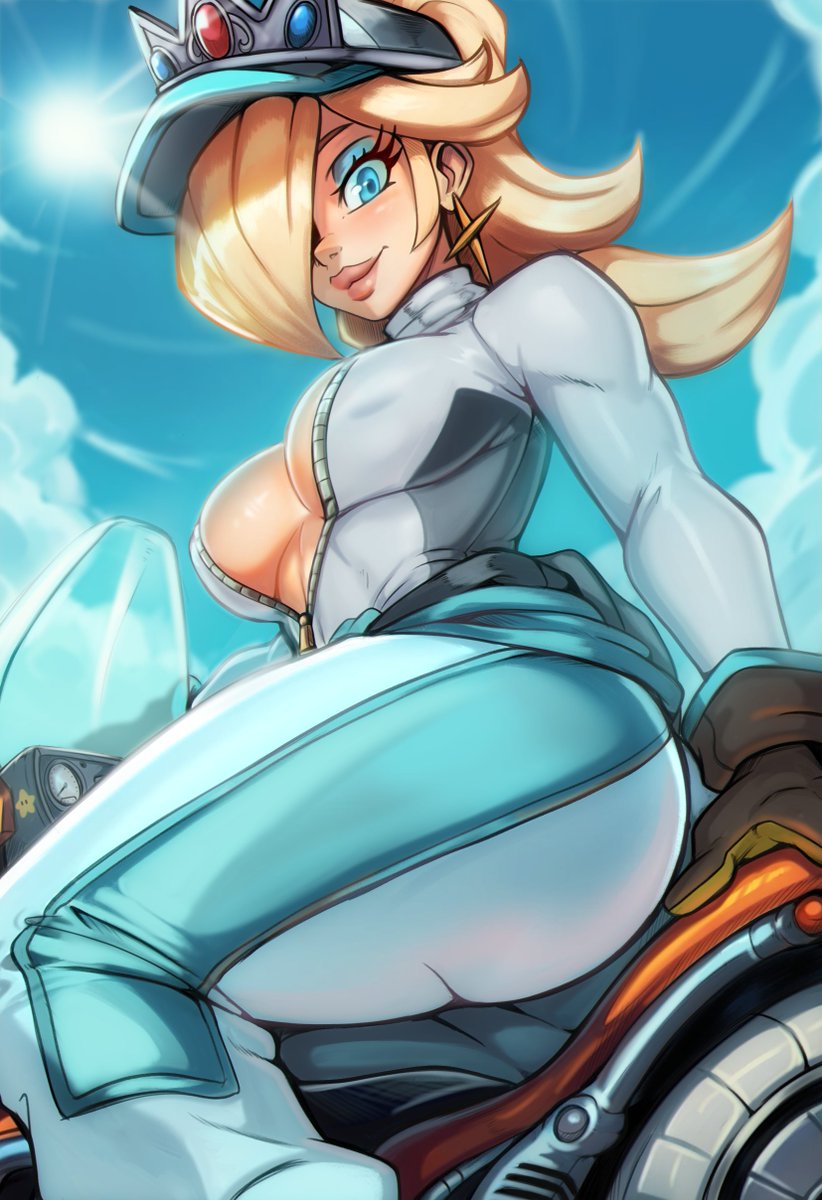 Alt pic of Rosalina in one of her Mario Kart World outfits.

#MarioKartWorld #Rosalina #Nintendo