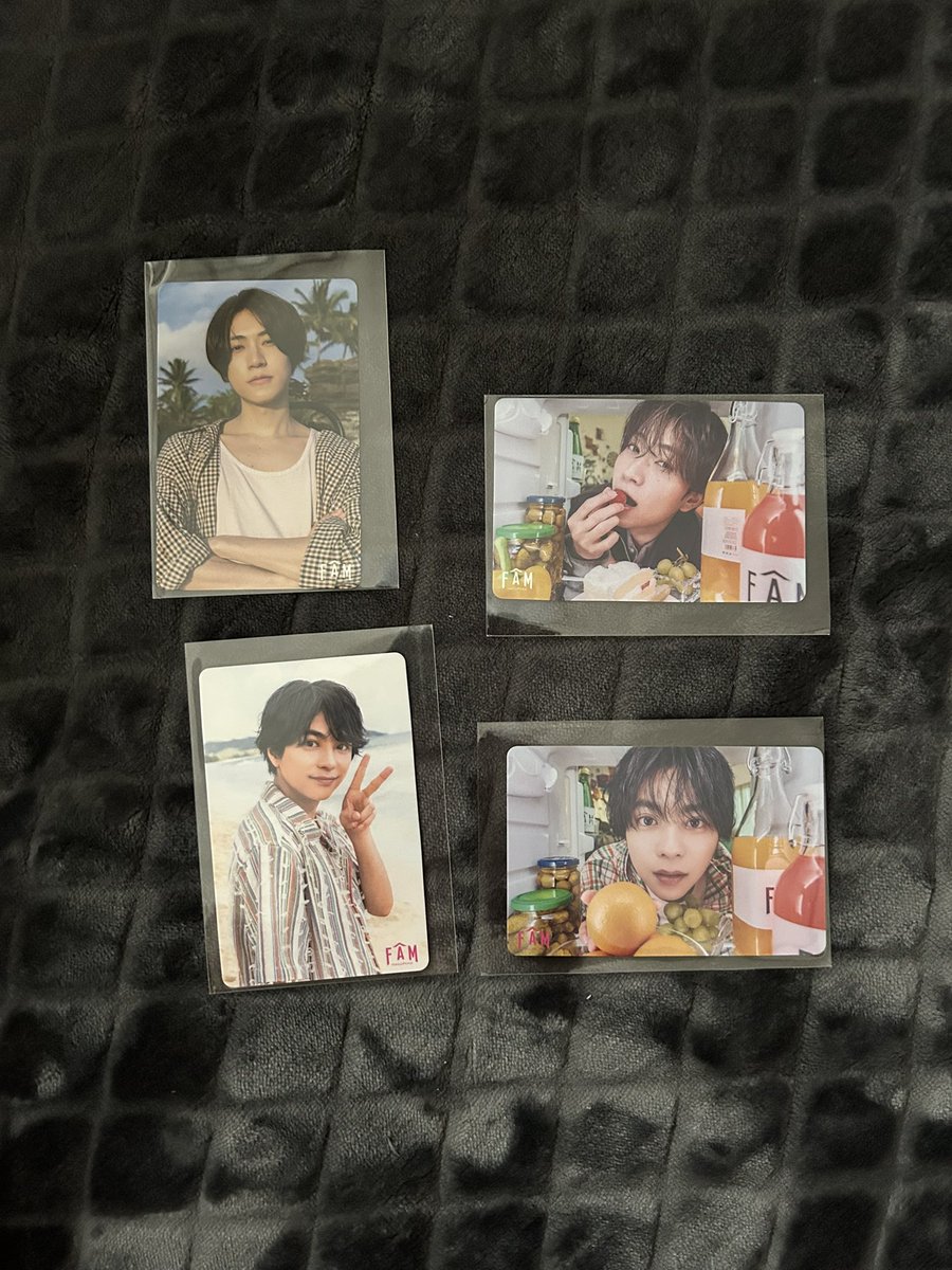 timelesz アルバム FAM トレカ 交換

譲 通常盤 菊池/橋本  佐藤/猪俣
     初回A 菊池/橋本  佐藤/猪俣

求 通常盤 松島/篠塚  寺西/原
     初回A 松島/篠塚  寺西/原

松島/篠塚最優先です！郵送希望です。
お気軽にお声かけください🙇‍