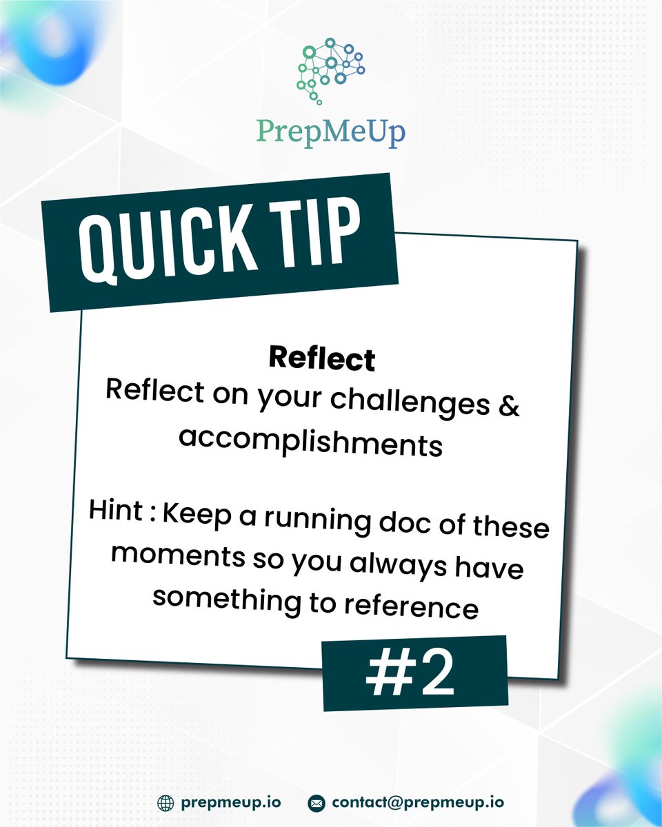 PrepMeUp_io's tweet photo. Nervous about interviews?

🎯 PrepMeUp = your pocket coach!

✅ AI-powered mock Qs
✅ Company-specific prep
✅ Smart prompts
✅ Instant feedback
Prep smarter at https://t.co/ilWVsARX5k 💼
#InterviewPrep #PrepMeUp #CareerGrowth #JobHunt https://t.co/fphutXP9aL