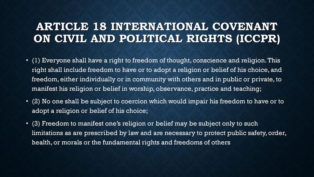 Jehovah’s Witnesses appeal to Article 9 (ECHR) and Article 18 (ICCPR) to defend their religious freedom.
But they shun those who leave -even family. That’s coercion.

Freedom of religion includes the freedom to leave without punishment.

#JW