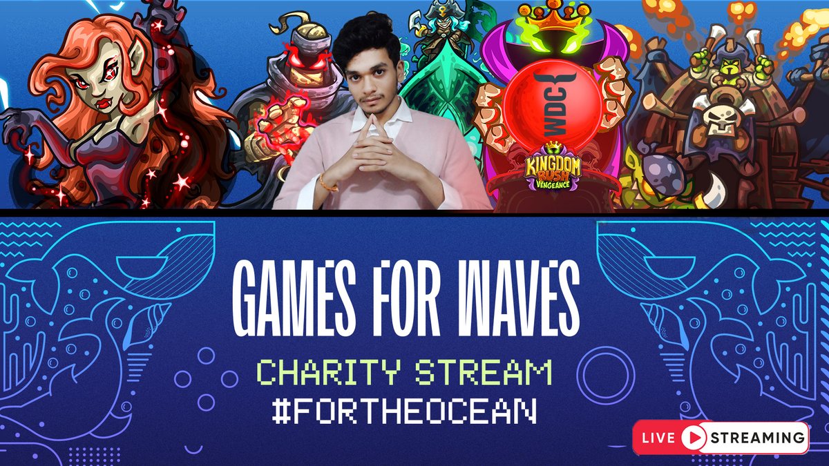 #WODFEST

Tomorrow will be the final stream of the WDC EVENT! With a twist of EPIC GIVEAWAY!
I have partnered up with @IronhideGameStudio To fundraise for @WhalesOrg @gamesforwaves 
Notify Yourself for tomorrow's FINALE STREAM
 👉youtube.com/live/FTpsSbT7r…

For The Ocean🌊