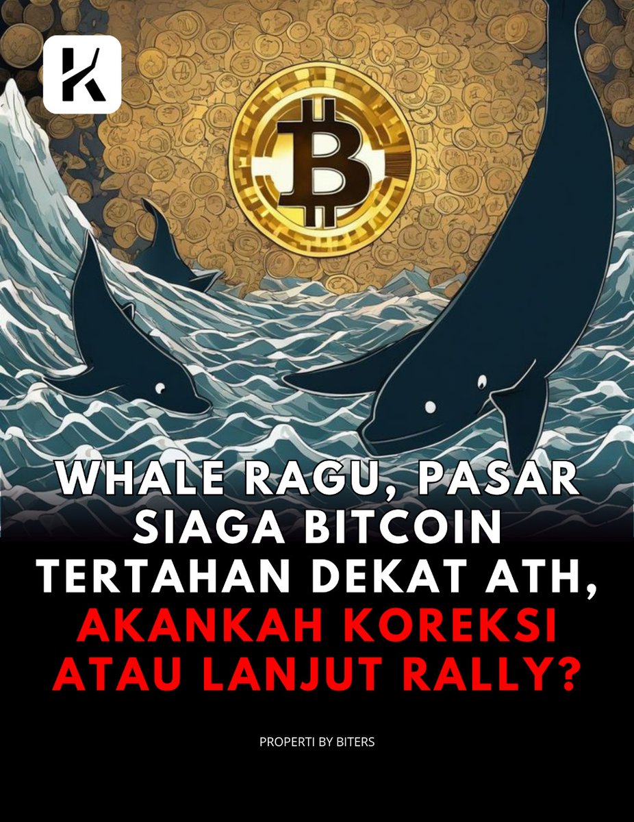 biterskeep's tweet image. Bitcoin Mendekati ATH Tapi Whale Mulai Ragu!
Harga BTC stabil di atas $110K, tapi akumulasi whale terhenti. Apakah ini sinyal konsolidasi atau koreksi lebih dalam? Pelajari analisis lengkapnya &amp;amp; siapkan strategi kamu sekarang! 📉📈

#keepbit #keepbitglobalindonesia #strategiai