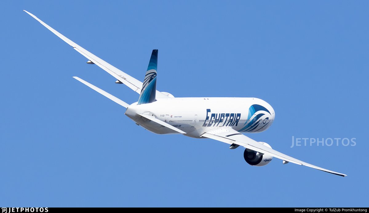 An EgyptAir 777 departing London. jetphotos.com/photo/11728866 © TulZub Promkhuntong