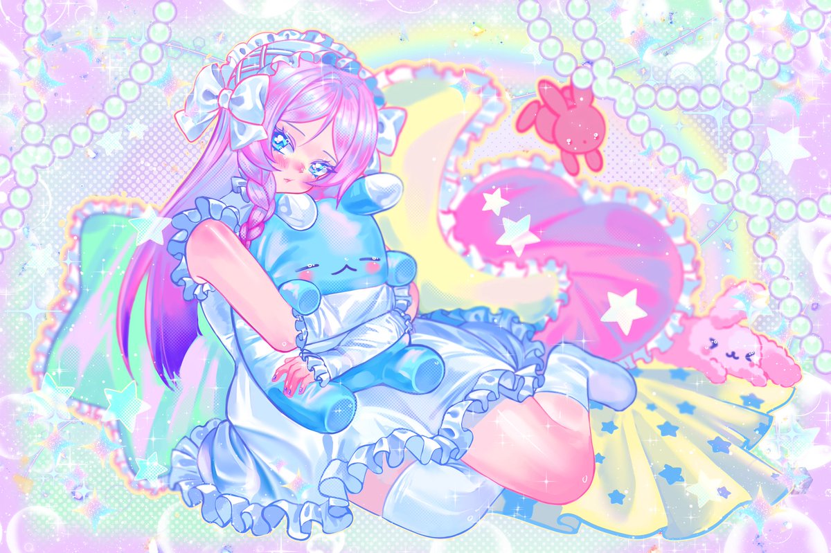 13wmel's tweet image. CITLALI × おやすみバクラ 💤