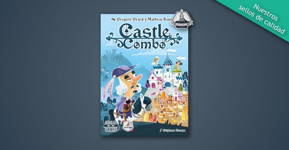 Ludonauta.es (@ludonauta_es) on Twitter photo Por tratarse de un juego sencillo (pero no trivial de dominar), de partidas ágiles, con una alta rejugabilidad y una producción muy cuidada, "Castle Combo" (de <a href="/MalditoGamesES/">Maldito Games</a>) se alza con nuestro sello Esencial. ¡Enhorabuena! #JuegosDeMesa ludonauta.es/juegos-mesas/c… Por tratarse de un juego sencillo (pero no trivial de dominar), de partidas ágiles, con una alta rejugabilidad y una producción muy cuidada, "Castle Combo" (de <a href="/MalditoGamesES/">Maldito Games</a>) se alza con nuestro sello Esencial. ¡Enhorabuena! #JuegosDeMesa ludonauta.es/juegos-mesas/c…
