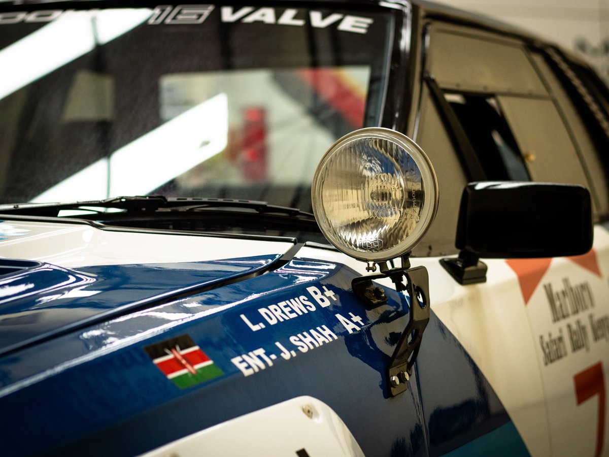 Know the name of this beauty? Let's hear some of the legends that got to drive it.
We'll start:
Jayant Shah and Lofty Drews 🙃

Kazi kwenu!