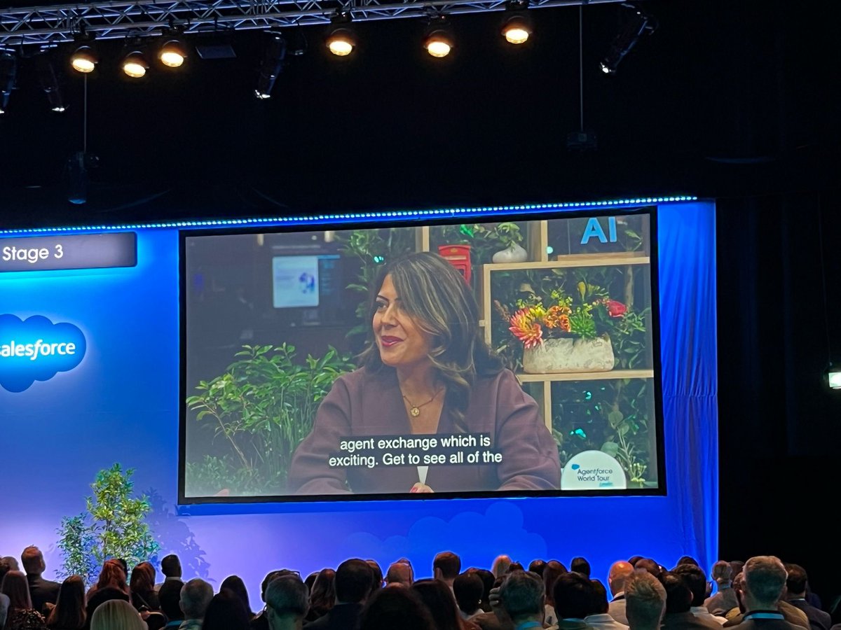 Amazing day at <a href="/SalesforceUK/">Salesforce UK & Ireland</a> #AgentforceTour yesterday! You can tune in and catch up with some of the sessions over on Salesforce.com/plus ✨