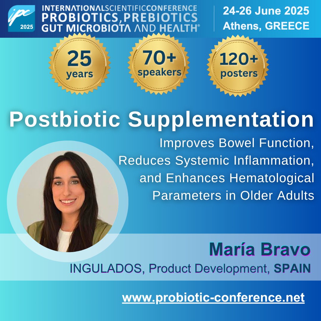 🔬🧫🧬 Aging is associated with significant alterations in gut microbiota composition and immune function, leading to a chronic low-grade systemic inflammation known as inflammaging.

Experience the entire programme in Athens