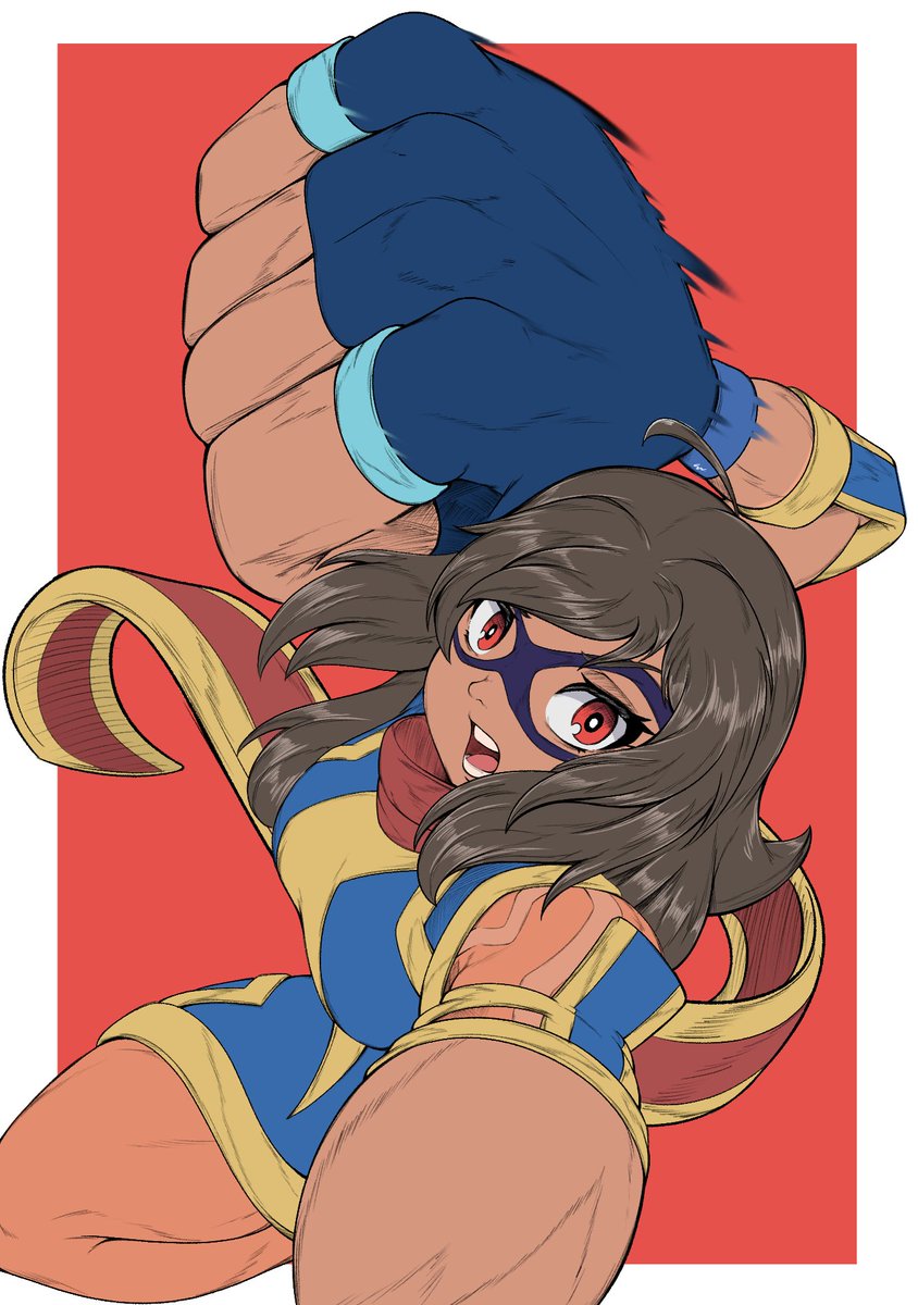 Smug_Work's tweet image. It&apos;s Ms. Marvel Baybee!!!
#MarvelTokonFightingSouls #Tokon #Marvel