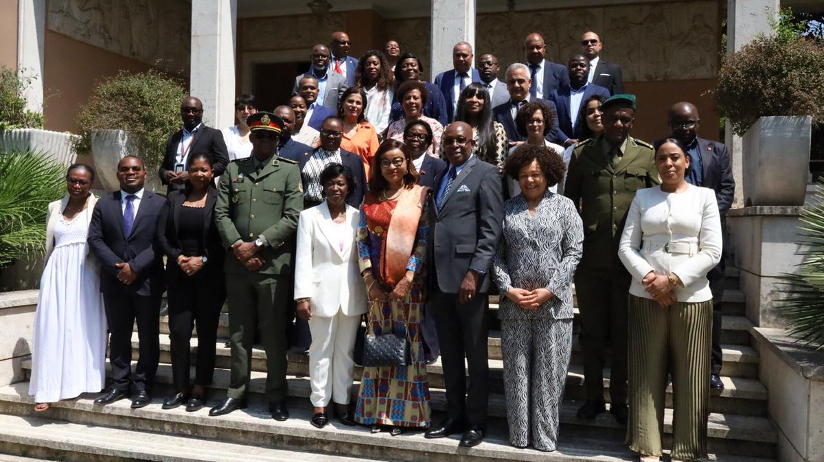 I am extremely delighted to assume duty as Ambassador Extraordinary and Plenipotentiary of the Republic of #Angola to #Italy &amp; Rome based UN Agencies. I am honored to meet &amp; interact with Embassy officials  &amp; other diplomatic corps. With my renewed commitment for service