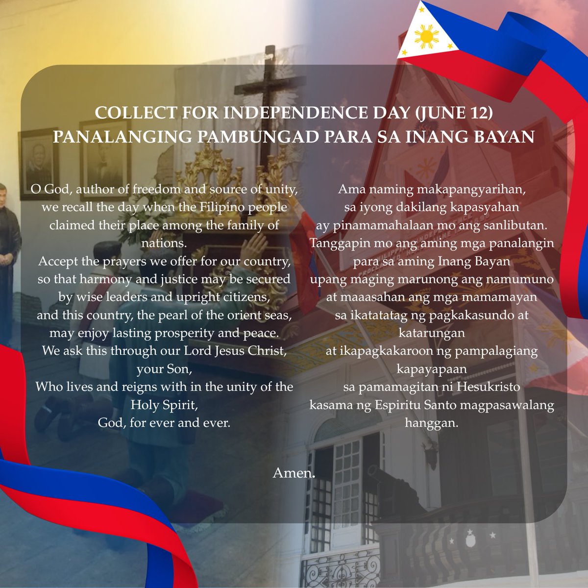 Rev. Fr Ignacio Xavier de Jesus tweet media