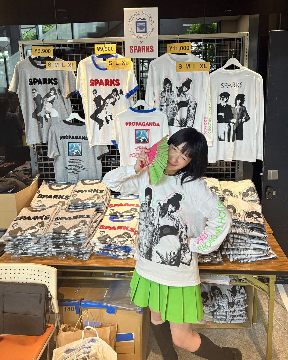 SPARKS VIVA STRANGE BOUTIQUE コラボT XL 未開封 SPARKS VIVA Strange