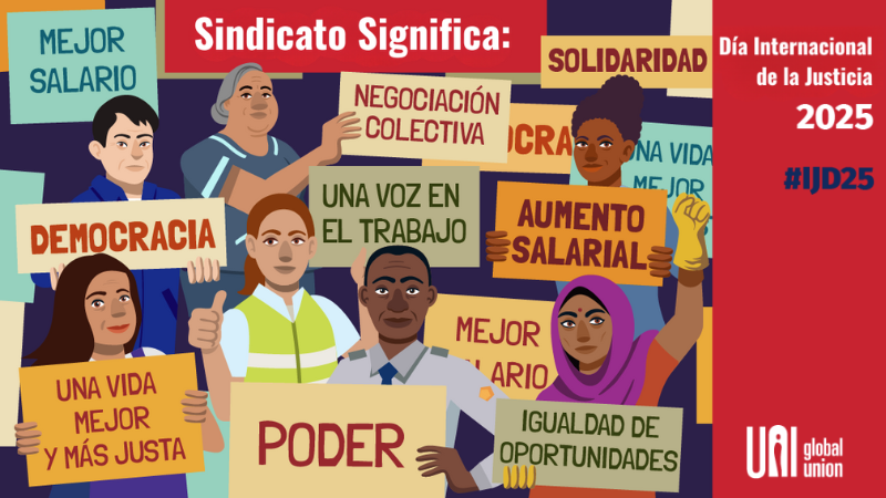 CCOO del Hábitat (@ccoo_habitat) on Twitter photo En el 🌍Día Internacional por la ⚖️Justicia de lxs trabajadorxs de limpieza y seguridad privada,🗓️15/06, <a href="/CCOO_Habitat/">CCOO del Hábitat</a> reafirma el papel clave de los sindicatos: en el trabajo y ✊defendiendo democracia y derechos humanos.
#IJD25 #UnionMeans En el 🌍Día Internacional por la ⚖️Justicia de lxs trabajadorxs de limpieza y seguridad privada,🗓️15/06, <a href="/CCOO_Habitat/">CCOO del Hábitat</a> reafirma el papel clave de los sindicatos: en el trabajo y ✊defendiendo democracia y derechos humanos.
#IJD25 #UnionMeans