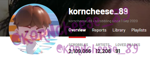 korncheese_89's tweet photo. Ampe ga nyadar udah 2.109.066 scrobbles (2,1 jutaan).
#lastfm #scrobbles #BTS https://t.co/7sToOS8MTZ