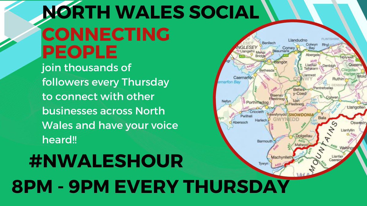 #NorthWalesSocial ⬆️🏴󠁧󠁢󠁷󠁬󠁳󠁿🤝 tweet media