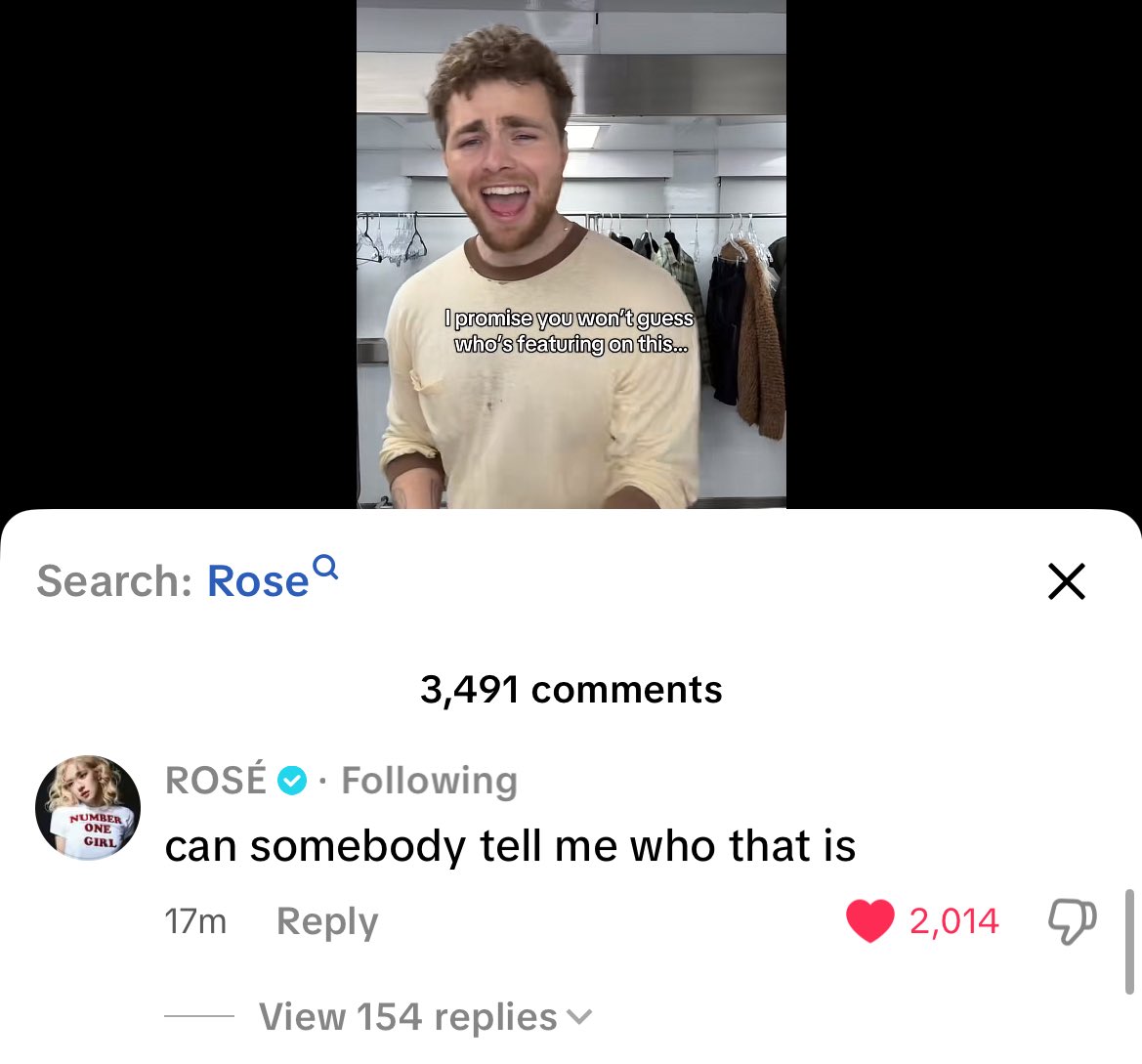 help rosé???😂😂