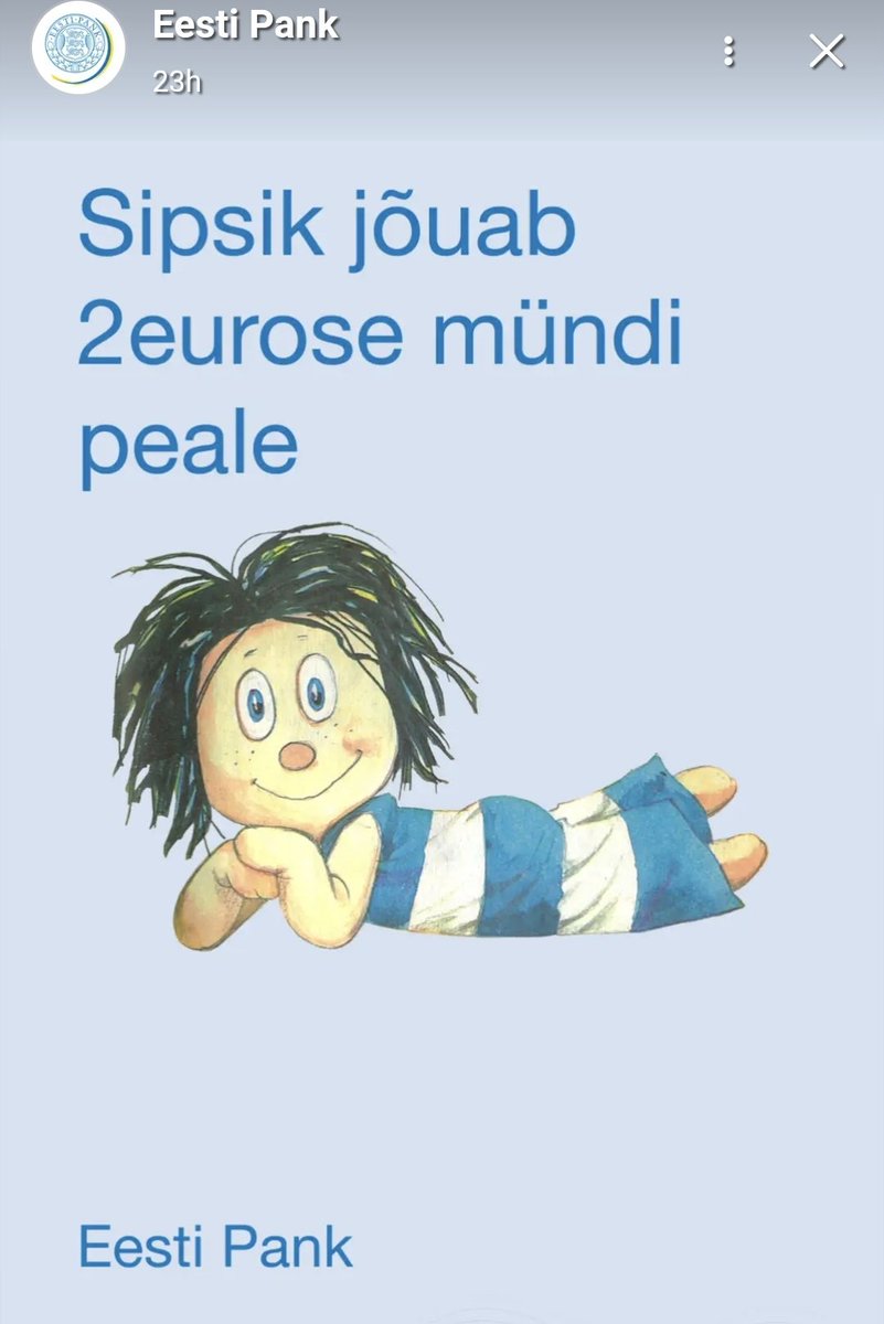 2025 Eesti avaliku sektori kõige ägedam uudis! Sipsik rahvusvahelisel maksevahendil on fucking punk. 
Kõva asi <a href="/EestiPank/">Eesti Pank</a> !!!