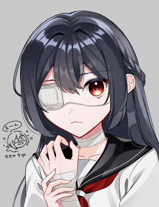 腕痛くて描きにくいけどまあ普通に描けた オリジナルキャラクター