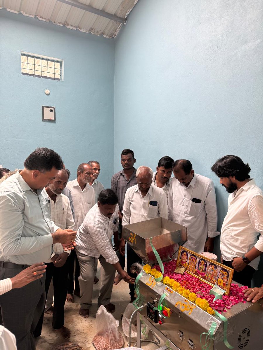 VKSA day 15,  inauguration of value addition unit at Chinnakodur village, Siddipet district, Telangana
#viksitkrishi
#viksitkrishisankalpabhiyan
#ICAR
#AgriGoI