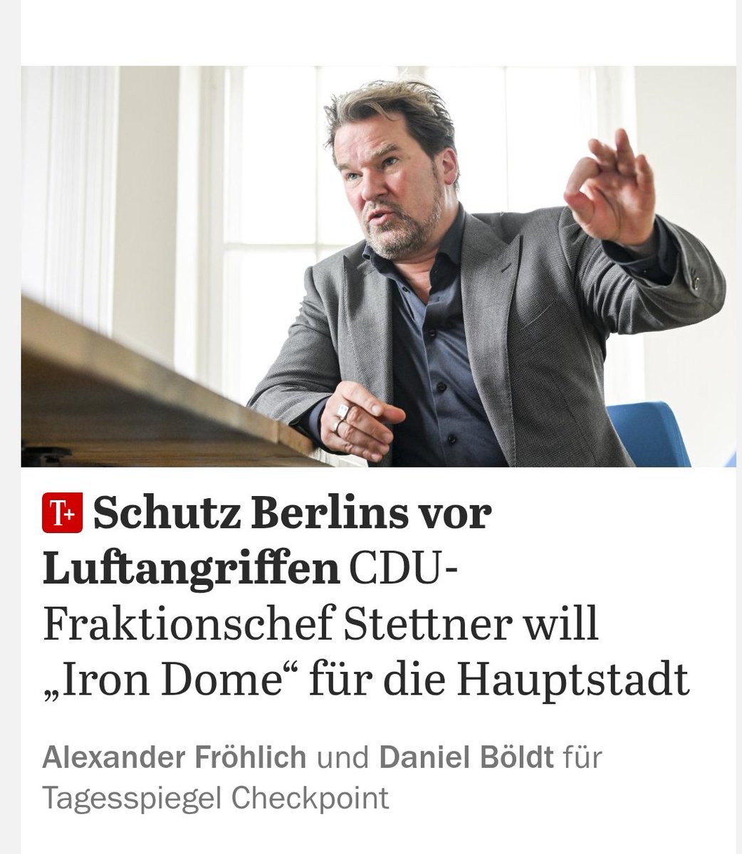 Die Berliner Schulen fallen auseinander, aber Hauptsache die Luftschlösser stehen. 

Diese CDU hat echt fertig.