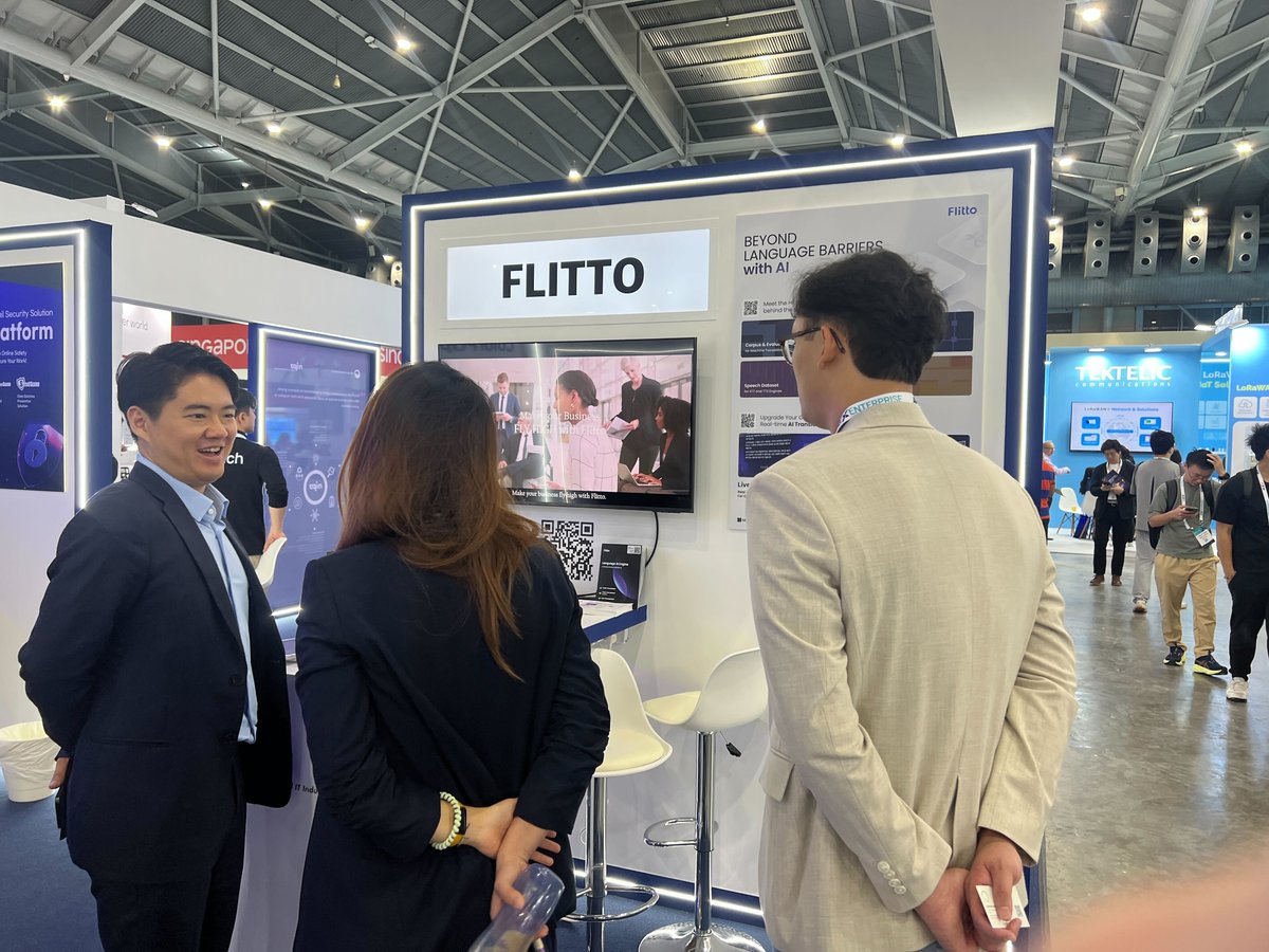 FLITTO, AI Live Translation & Multilingual Data tweet media