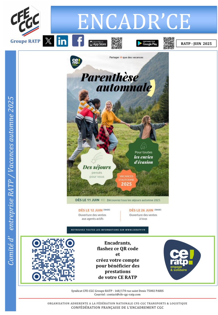 Parenthèses automnale 🍂 avec le <a href="/CE_RATP/">CE RATP</a>