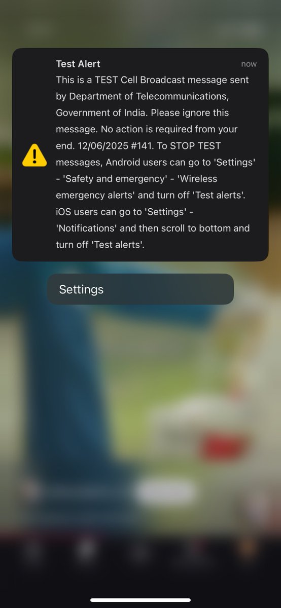 Dean_error's tweet photo. Is everyone getting these Test Alerts https://t.co/aO1XXHIjvR