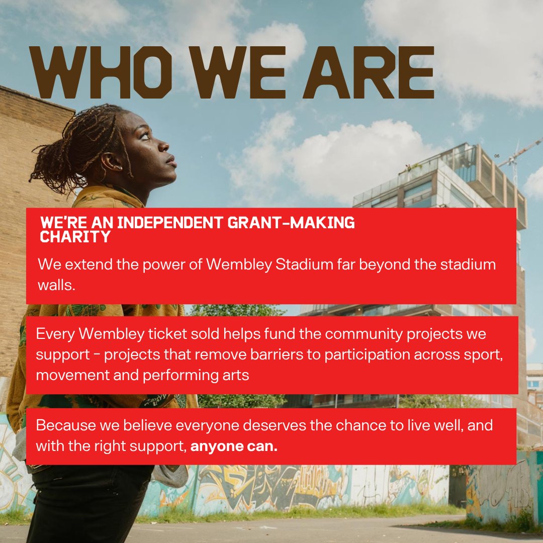 Wembley Stadium Foundation tweet media