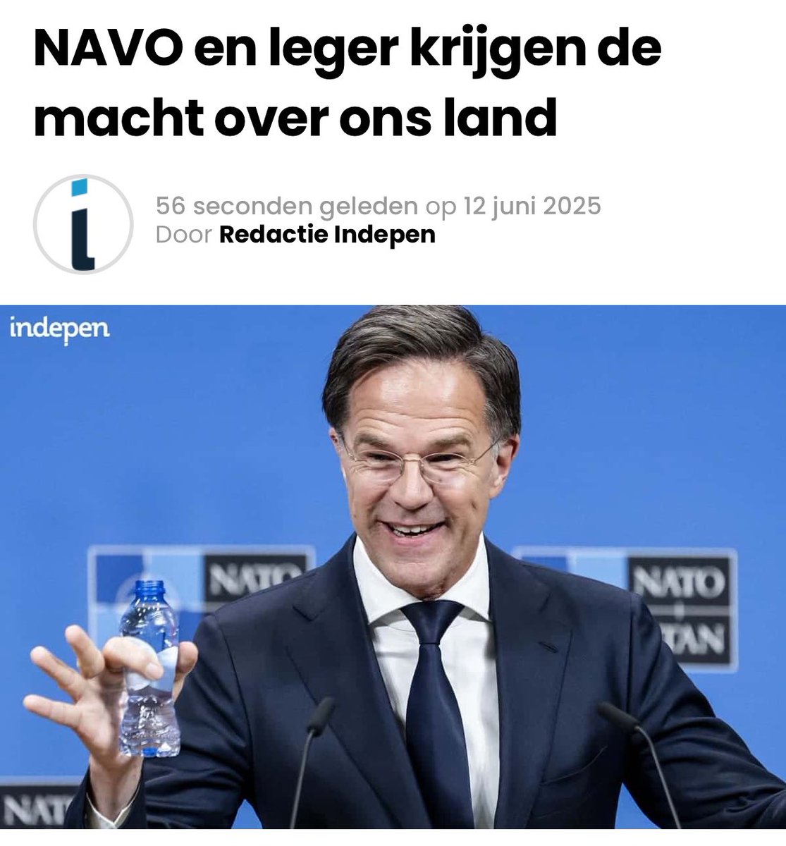 We schrijven maandelijks over de macht die de Europese Commissie via nieuwe EU-wetgeving  direct over onze landelijke politiek uitoefent. Die landelijke politiek – het kabinet en de Tweede Kamer – verwelkomt een tweede supranationale grootmacht die hier de lakens uit gaat delen: