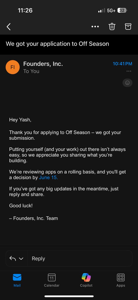 pushed through a tough week to get this in

run it <a href="/fdotinc/">Founders Inc</a>