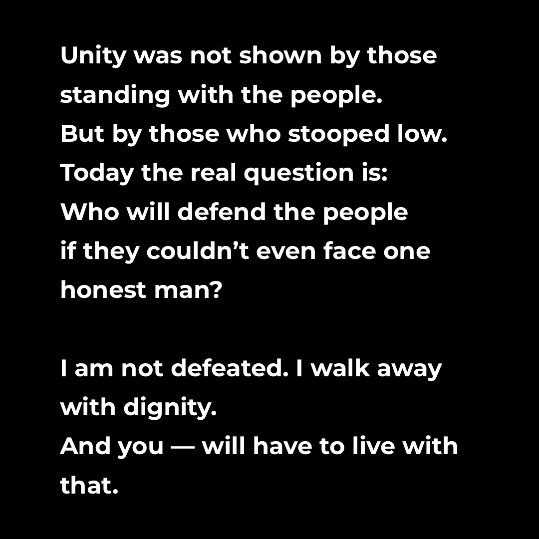 DEFEST EXPO 2024 was created for unity.
Not for profit, but to unite, protect, and educate.
But for standing by that idea, I had to fight alone — against those who feared the truth.

We walked away with dignity.
And they — will have to live with it.

#DEFESTEXPO #TruthWillPrevail