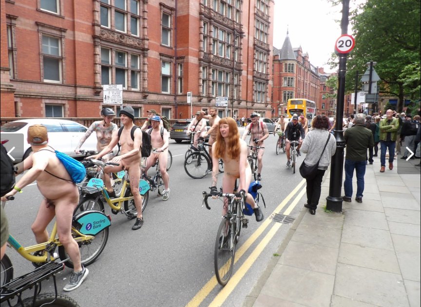 Just one day to go to #Manchester's biggest cycle protest 
Join #WNBR bare as you dare
To make sure cyclists are seen 
To protest oil dependency 
To celebrate people 
facebook.com/events/s/world…