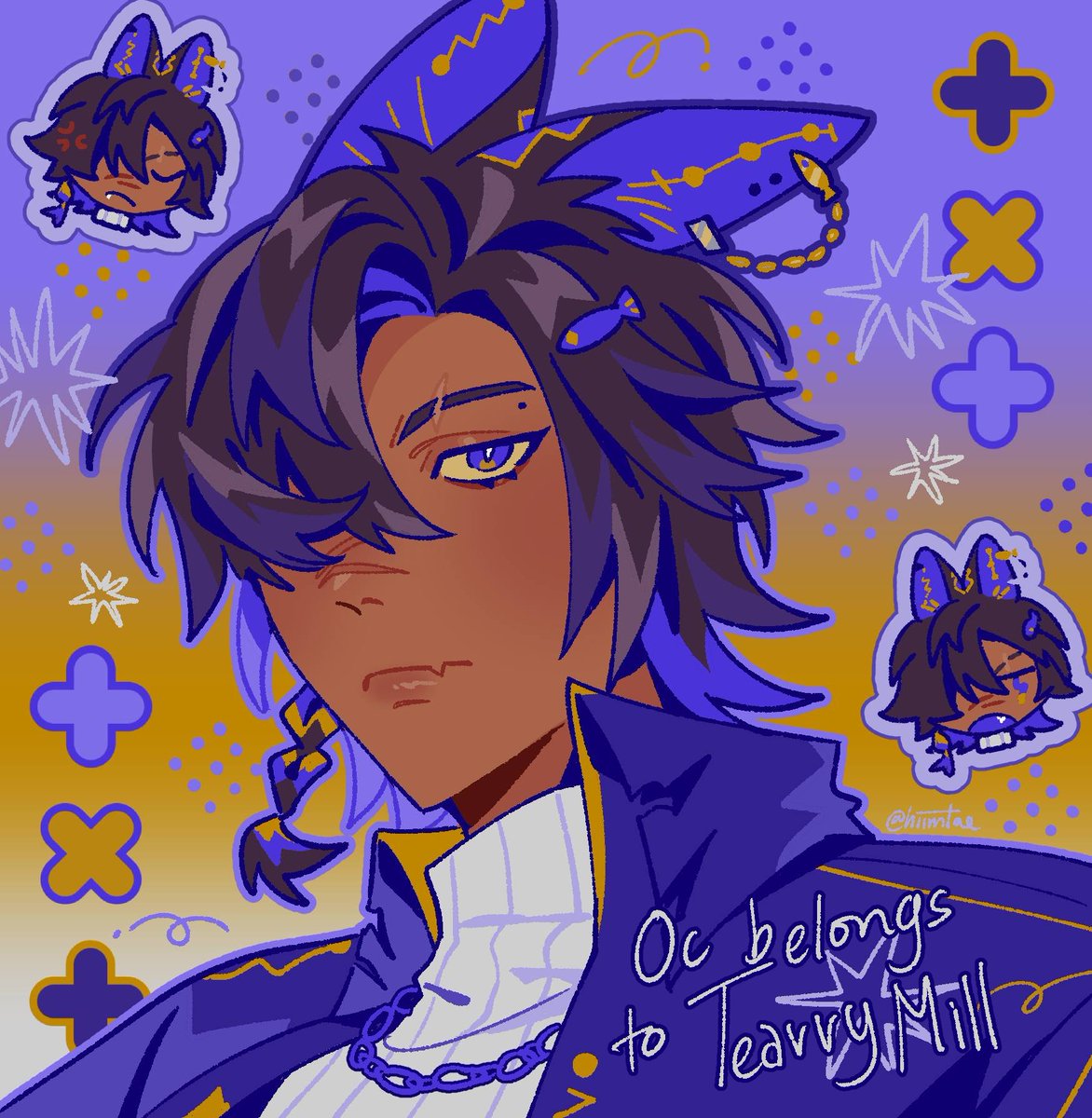 hiimtae's tweet image. it been so long i might have forgotten how to draw sth that&apos;s not fanart orz
oc (c) tearry mill