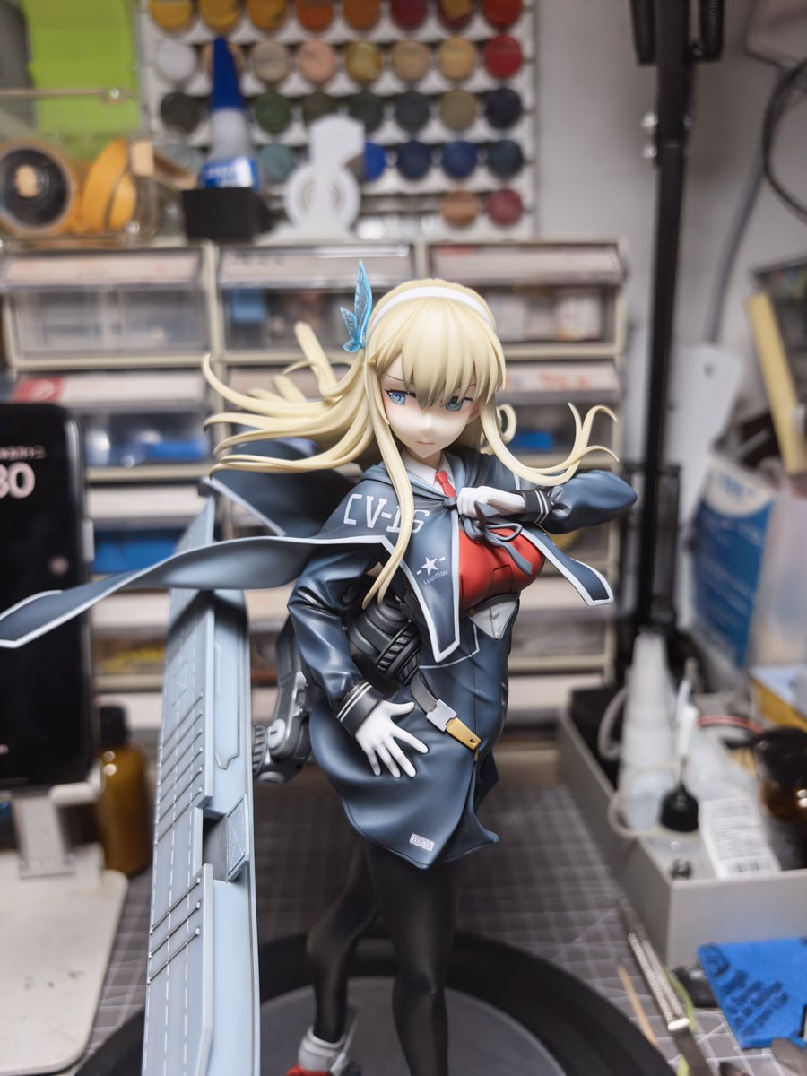 饺太涂好啦

列克星敦   cv-16
涂装：<a href="/Dust_1261/">鹿十一Lsy</a>

#戦艦少女R #戦艦少女