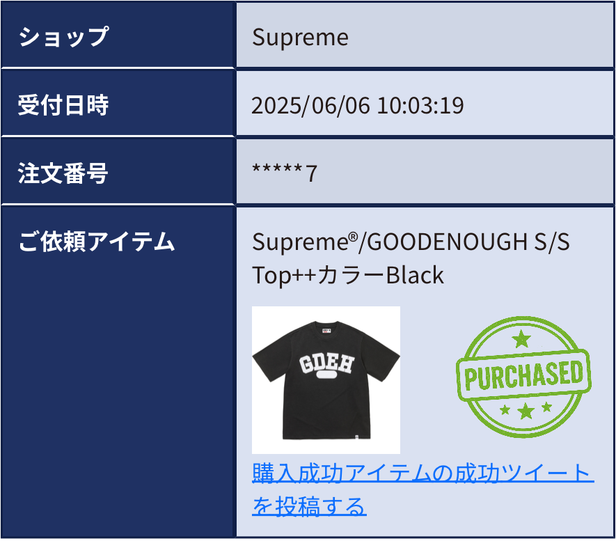 chipcliper56's tweet photo. @Supreme_Pen_ATC
#Supremeペンギン代行
今回もありがとうございました👏😊 https://t.co/kCjFHQkbIo