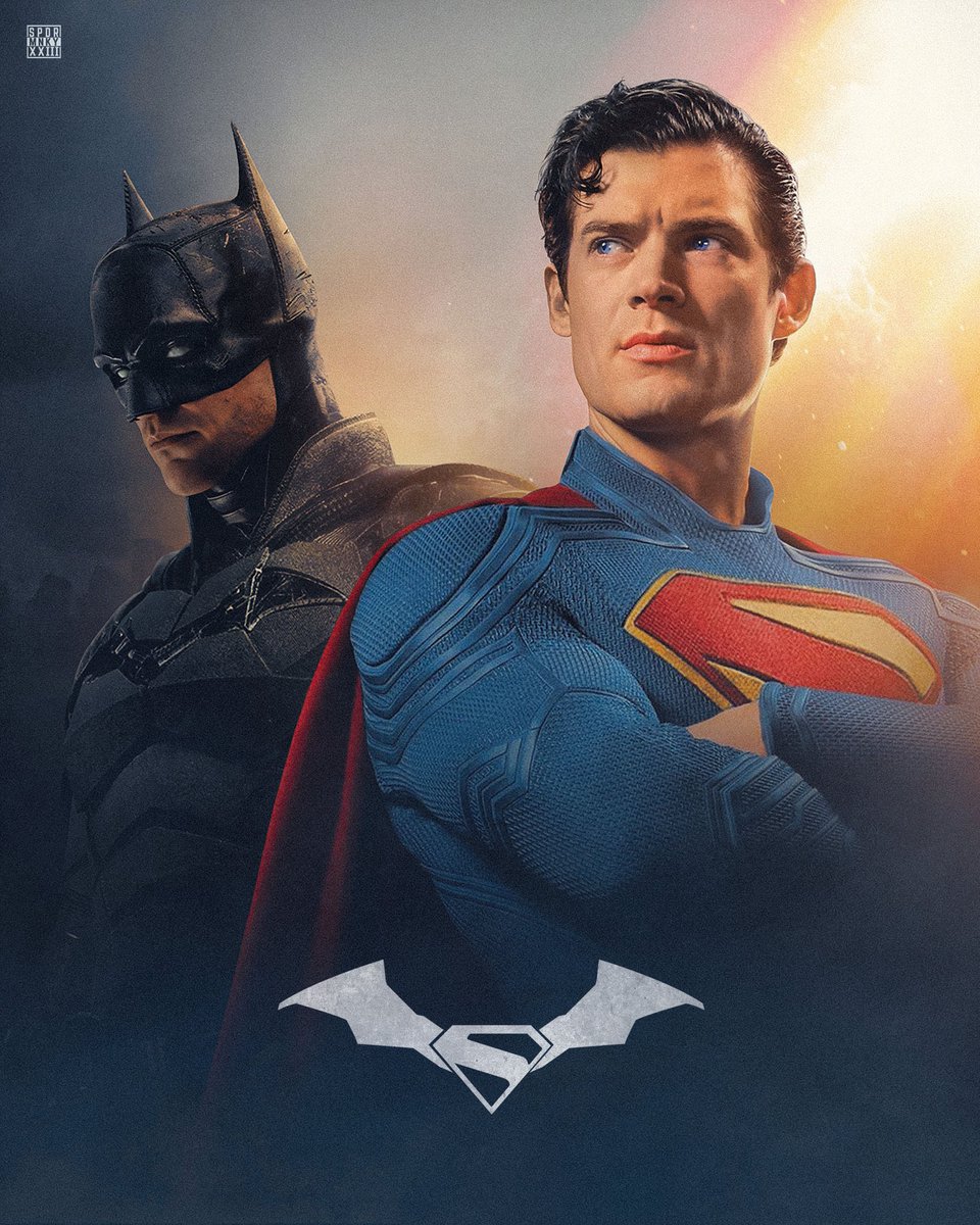 DCLegacy_'s tweet photo. Maintenant que nous avons eu toutes les bande-annonce du film #Superman, vous êtes pour ou contre une fusion avec le monde de ‘The Batman’ de Robert Pattinson ?

(🎨 @Spdrmnkyxxiii) https://t.co/dA3wDX6sHQ