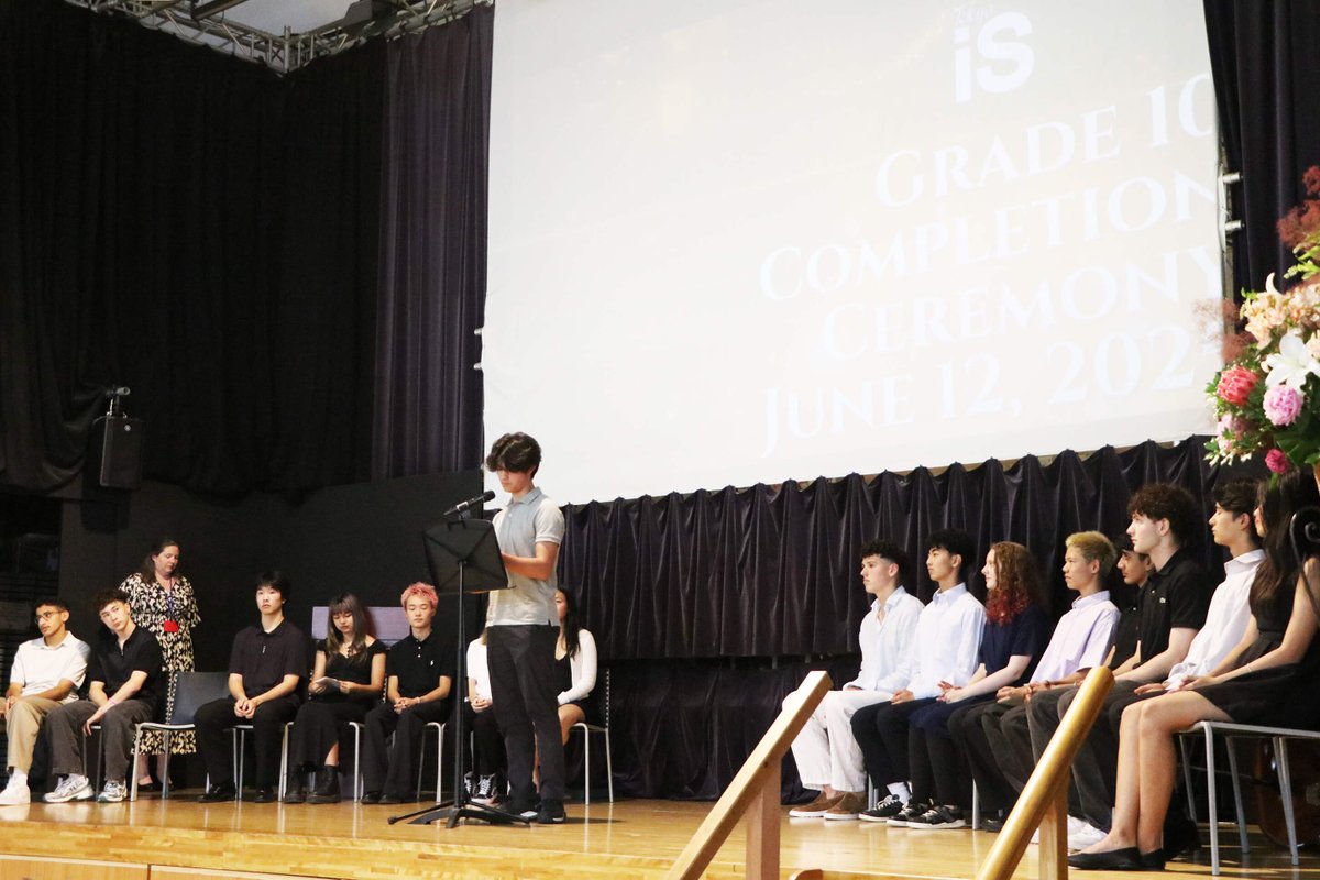 Congrats to our Grade 5 &amp; 10 students! Today we celebrated their PYP &amp; MYP promotions. Grade 10, our first MYP finishers, now makes TIS history as they move on to become our first Grade 11 DP cohort this August. Thank you to families &amp; teachers for your support!