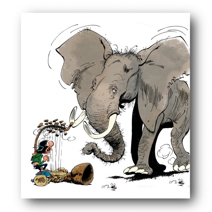 M’enfin ⁉️
#GastonLagaffe #Franquin #BD #Humour