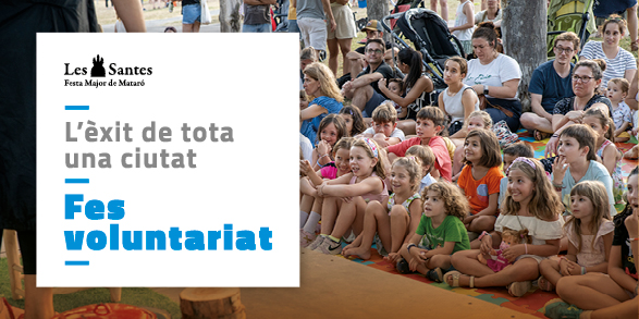 🎉 Viu Les Santes des de dins!
📣 Forma part de l’equip de voluntariat
👧 A partir de 8 anys
🆕 Espais de descans / Voluntariat Espai Familiar i Requisits / Visita guiada exposició

🔗 Inscripcions fins al 20 de juny lessantes.cat/voluntariat-10 #VoluntariatLesSantes <a href="/lessantesmataro/">Les Santes Mataró</a>