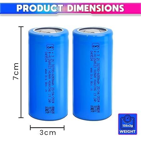 SorryBromall's tweet image. 🔋 3.2V 6000mAh LiFePO₄ Cell – Perfect for solar packs, EVs, and backup systems!
✅ Long cycle life
✅ Safe &amp;amp; stable power
💸 Just ₹320!
🛒 Buy now 👉 sorrybro.in
📞 Call/WhatsApp: 9667569326
#LiFePO4Cell #BatteryCell #LithiumCell #6000mAh #3_2VCell #SolarBattery