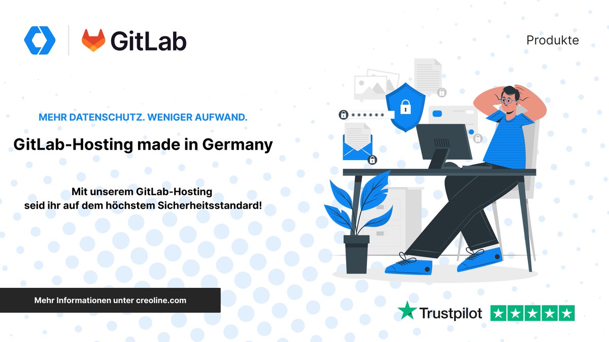 Unser GitLab-Hosting ist TÜV-geprüft und ISO 27001 zertifiziert. 🎉
Ideal für alle, die sensible Daten entwickeln &amp; verwalten. 👩‍🔬🧬

Ihr habt GitLab CE / EE schon im Einsatz? Wir übernehmen den Umzug kostenlos!
👉 creol.ink/vg36x 

#GitLabHosting #creoline #ITSecurity
