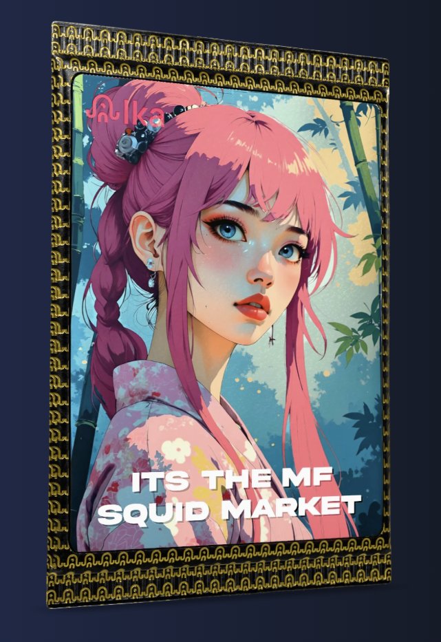 While you try to jeet THE SQUID MARKET NFTs after TGE, I will still buying more

We are not the same bro

Thanks for playing

<a href="/ikadotxyz/">Ika「🦑」</a>