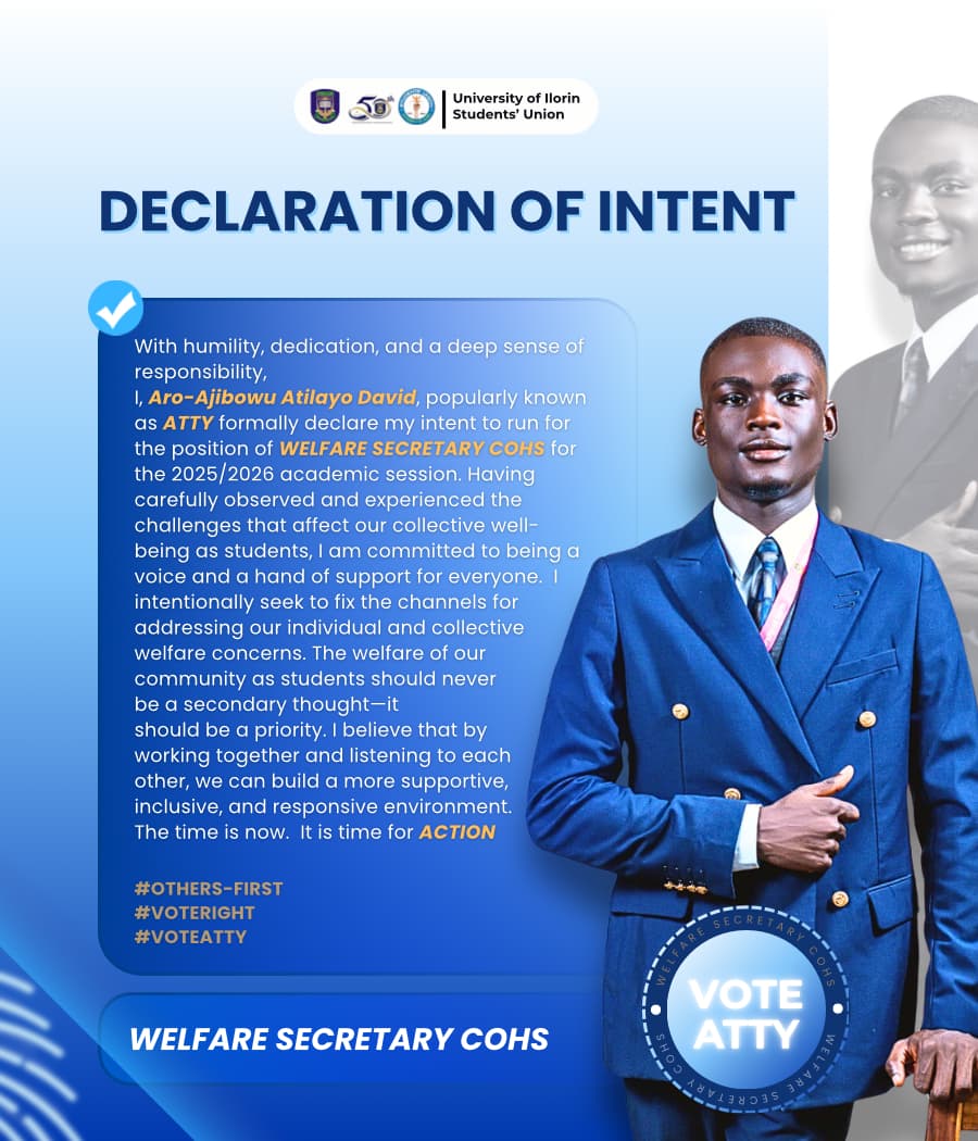 AtilayoDavid's tweet image. OTHERS-FIRST 🔥

Connect with Atty on WhatsApp: Wa.me/08135010470

Real action begins Now

Join the movement for ACTION using the link below 👇 

chat.whatsapp.com/JXUMVAgIDP75m9…

#OthersFirst #VoteRight #VoteAtty