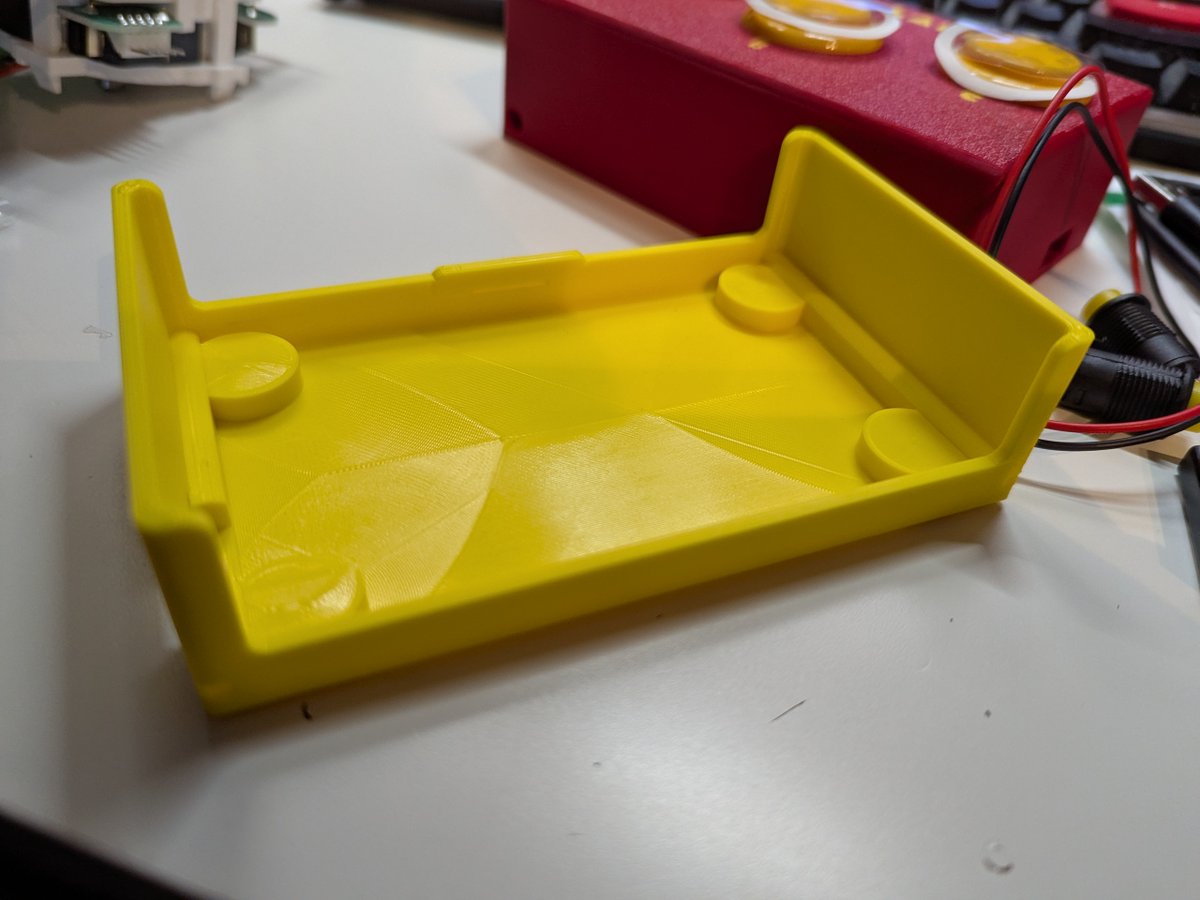 Clive_Frog_2_0's tweet image. Getting ready to ship the first 3 + 3 button #PacLand controller