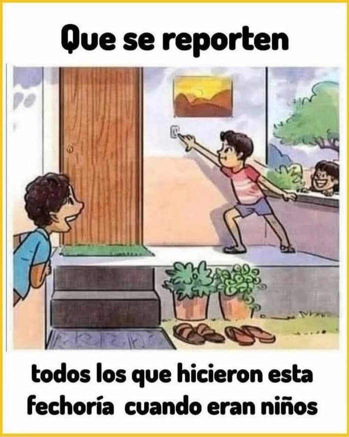 ¿Hiciste esta maldad? 😎
Yo no.