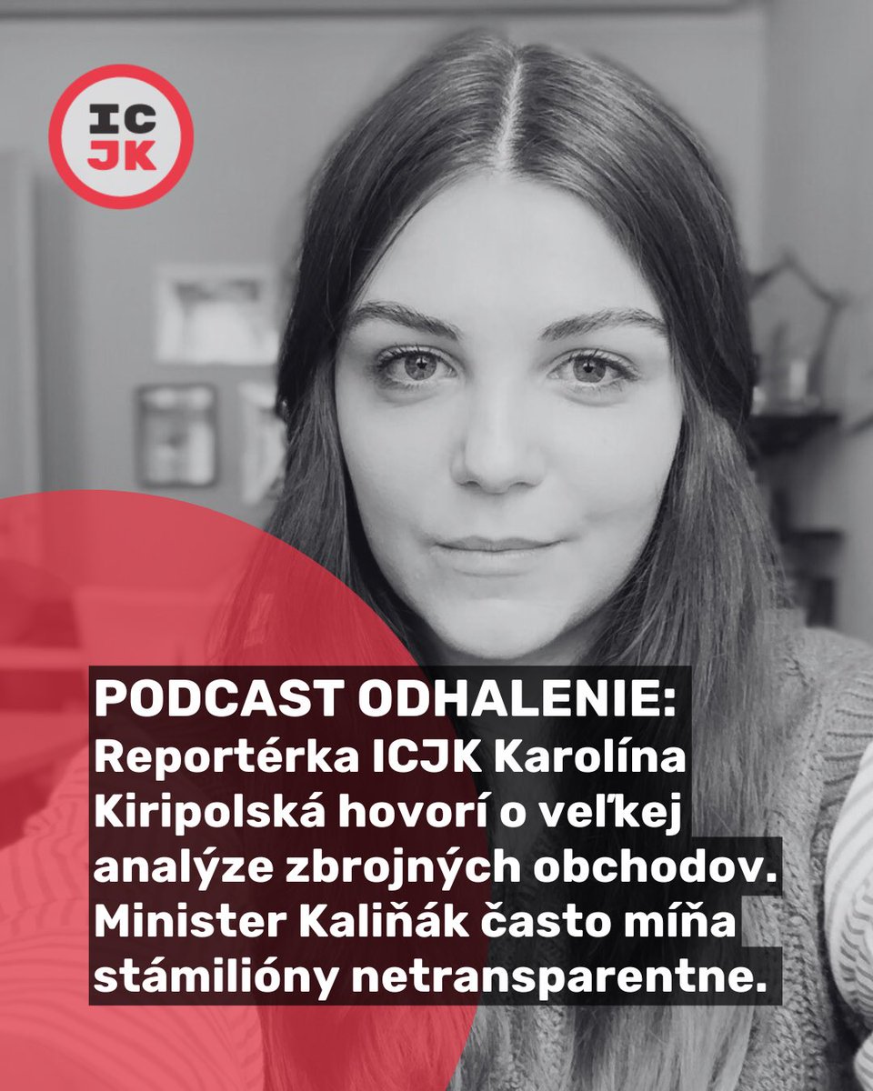 🎧 Vypočujte si náš podcast Odhalenie, tentoraz o veľkej analýze nákupov na ministerstve obrany. Reportérka ICJK Karolína Kiripolská hovorí o tom, ako ministerstvo Roberta Kaliňáka obchádza verejné obstarávanie a míňa peniaze netransparentne.

soundcloud.com/odhalenie_icjk…