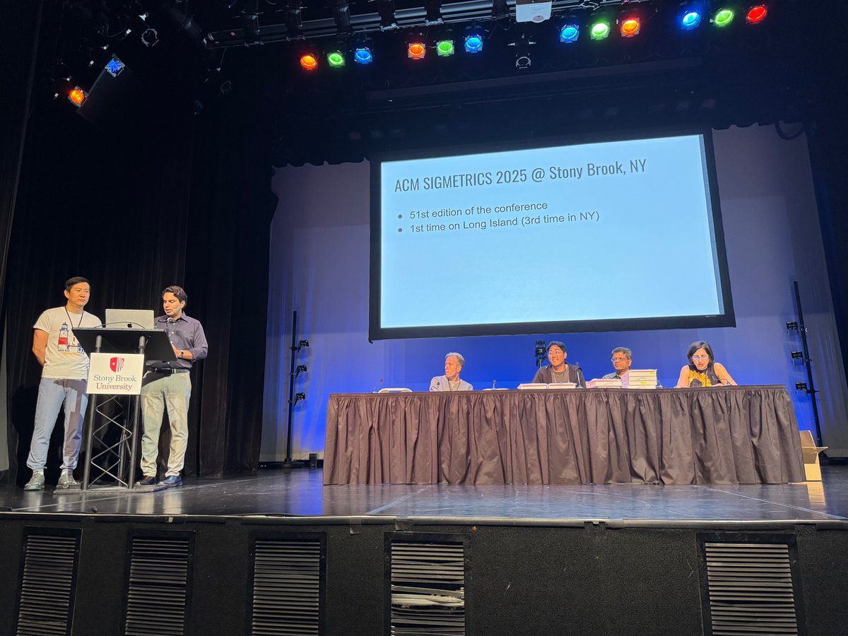 ACMSigmetrics's tweet image. ACM SIGMETRICS 2025: moments of Day 2 - part2